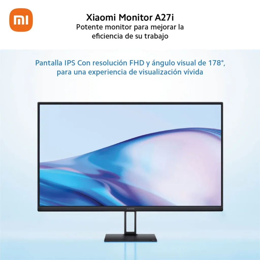 Monitor Xiaomi A27i 27″ IPS 1920×1080 FHD 100Hz HDMI DP