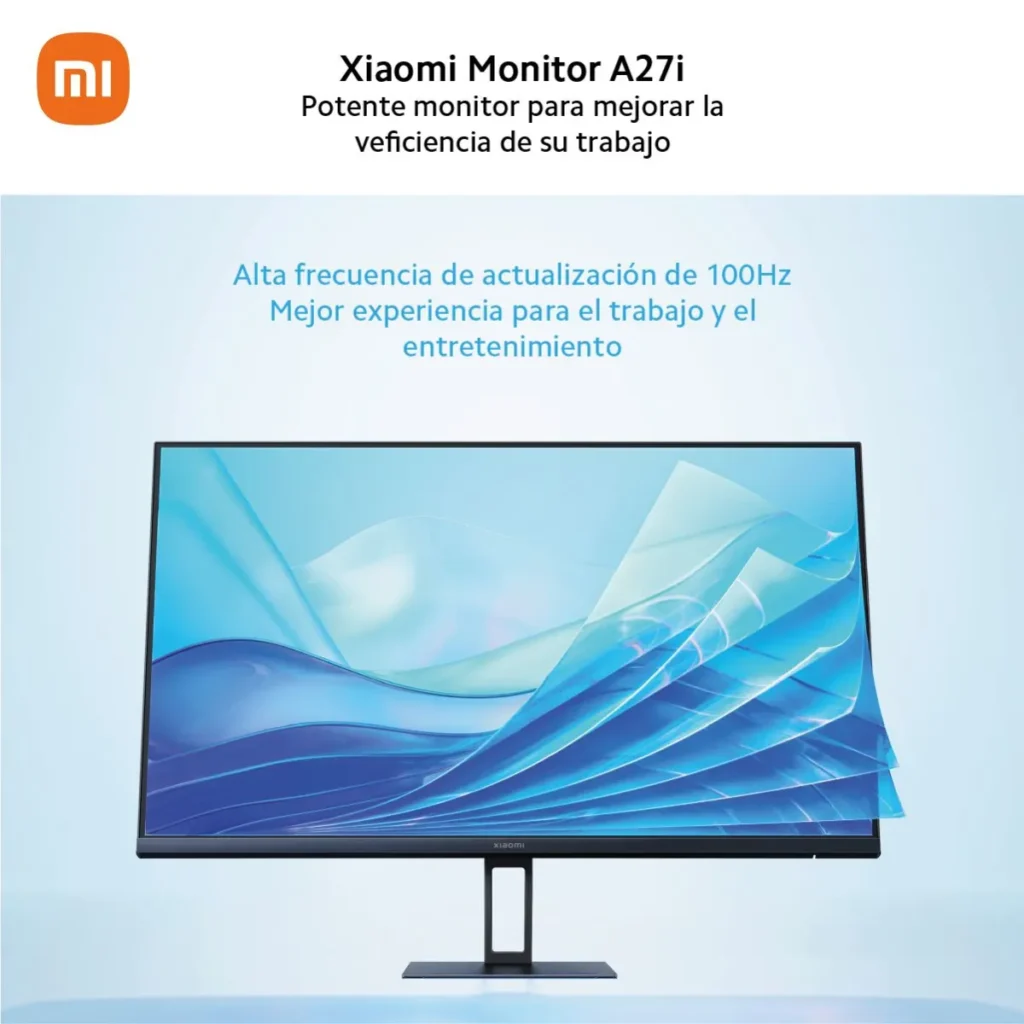 Monitor Xiaomi A27i 27″ IPS 1920×1080 FHD 100Hz HDMI DP