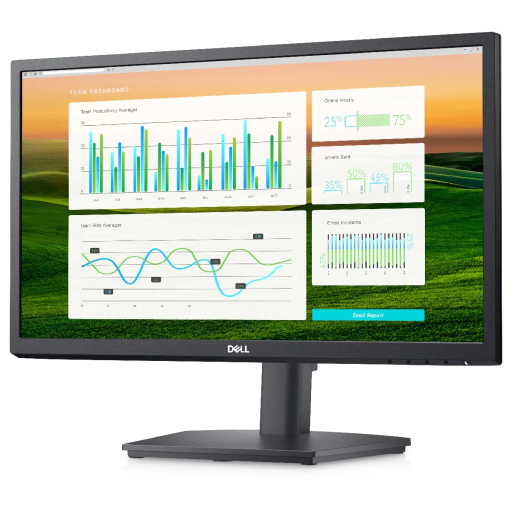 Monitor Dell 21,5in E2222Hs HDMI DP VGA 60Hz VA
