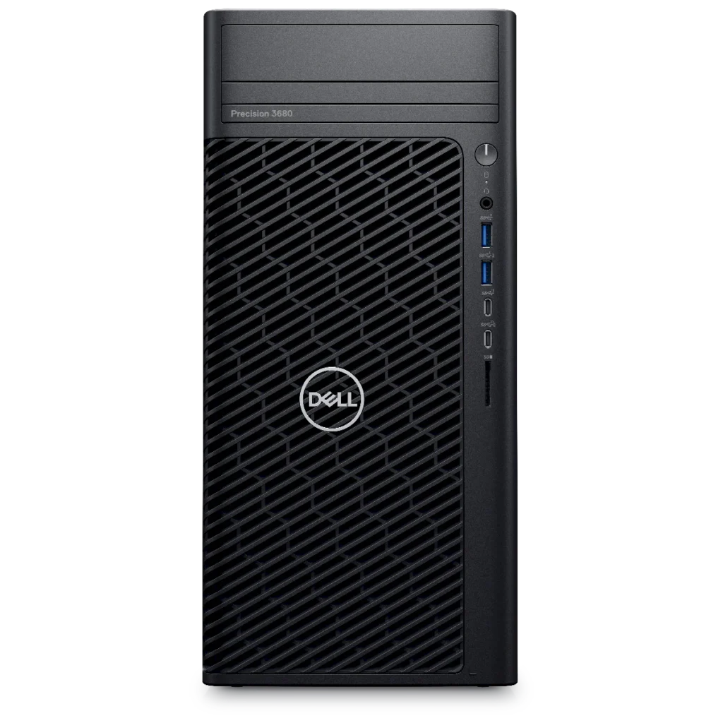 PC Workstation Dell Precision 3680 i9 14900 16GB 1TB NVIDIA 8GB de frente