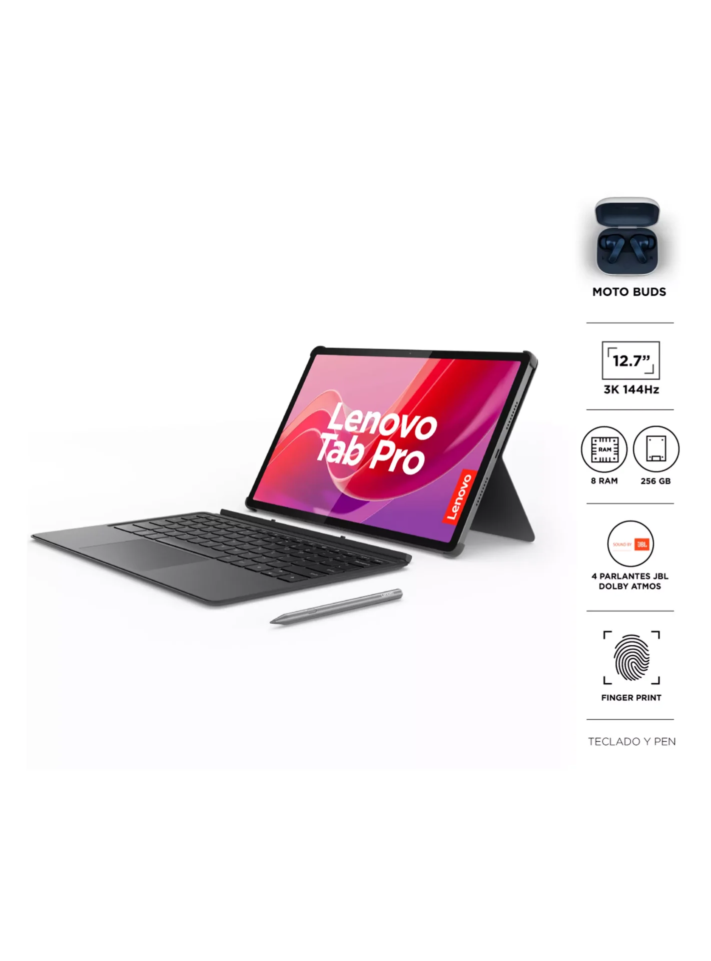 Tablet Lenovo Idea Tab Pro 8gb 256gb 12.7