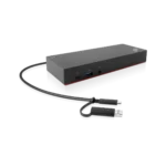 Docking Station Lenovo ThinkPad con USB-C y USB-A con cables y adaptador usb