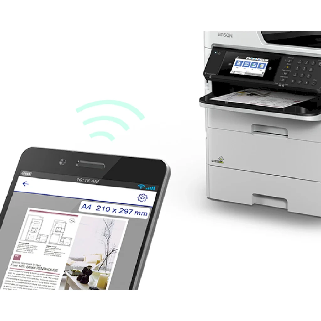 Impresora Multifuncional Epson WorkForce Pro WF-C579R Tinta