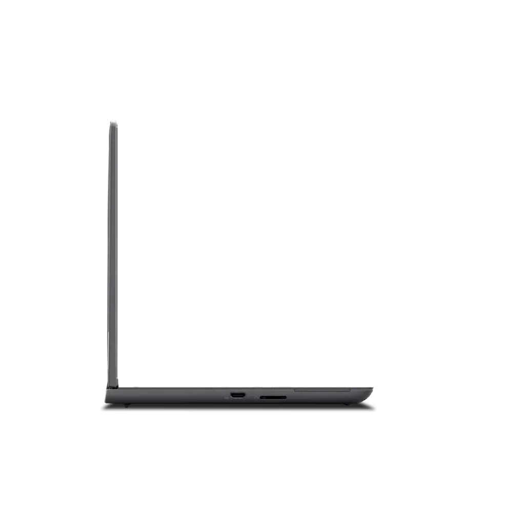 Notebook Lenovo ThinkPad P16v Ryzen 7 16gb 1tb NVIDIA 4g perfil derecho