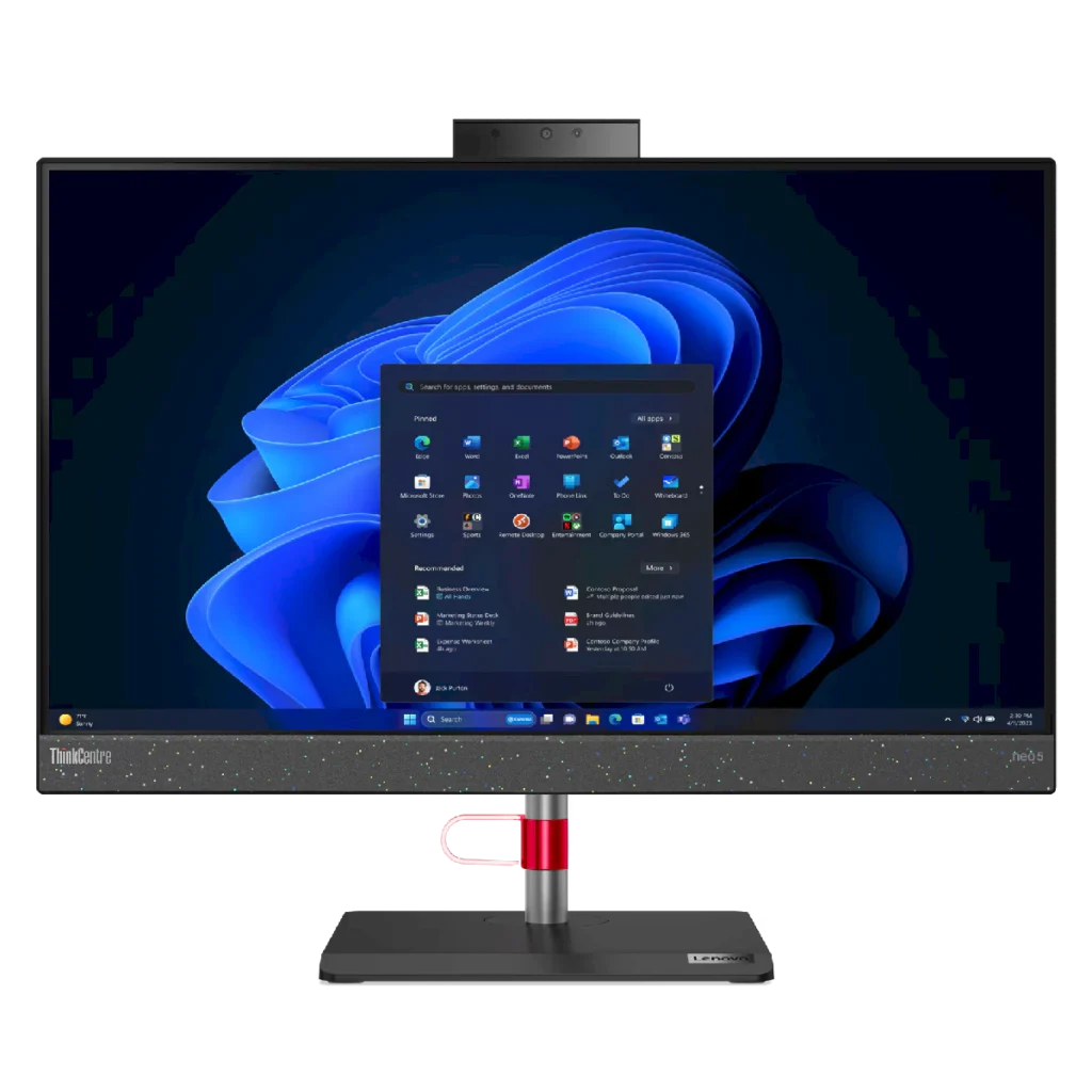 Computador todo en uno Lenovo ThinkCentre neo 50a Gen4 i7 16GB 512GB SSD 23.8" frontal