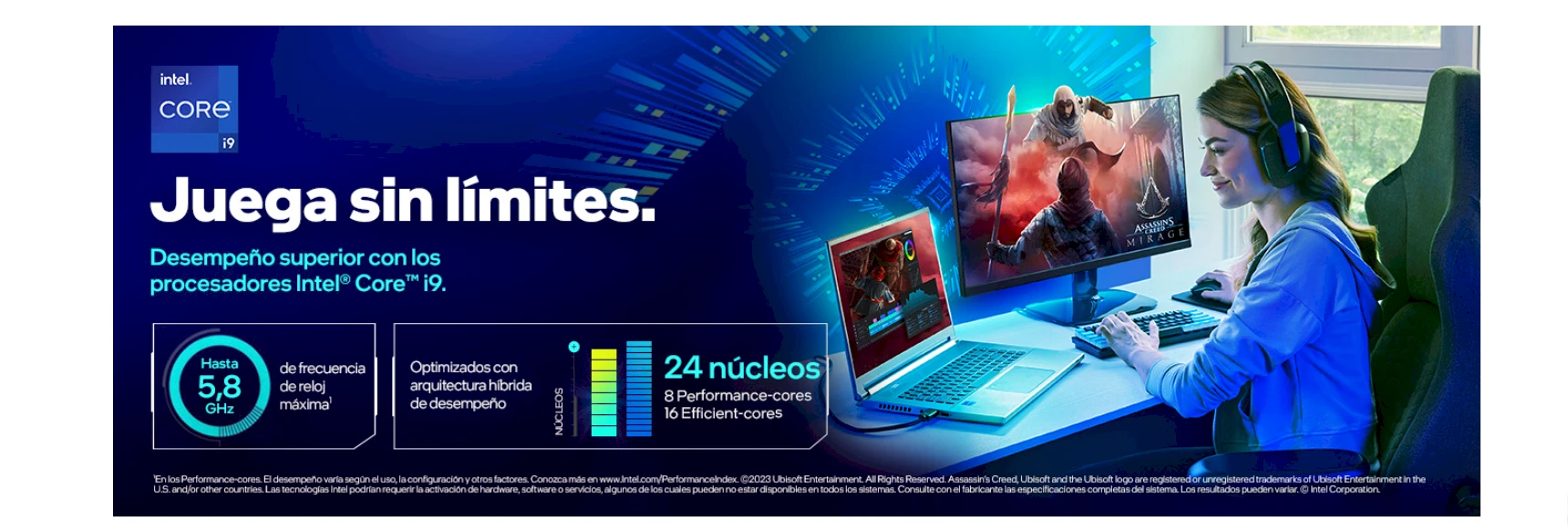 Notebook HP Omen i9 14900HX 32GB 1TB NVIDIA RTX 4070 8GB jugar sin limites