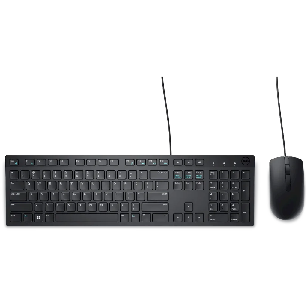 Kit Teclado Mouse Dell KM300C Spanish con cable USB