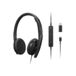 Audífonos Lenovo Wired VoIP Headset adaptador USB-A Principal