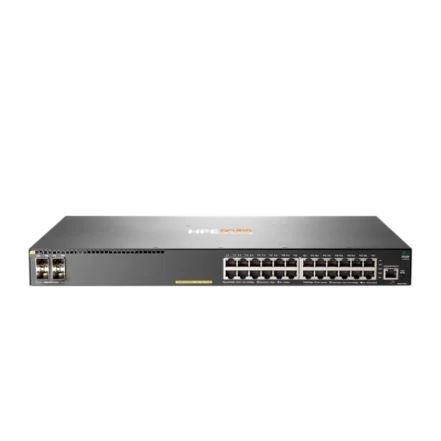 Switch HPE Aruba 2930F 24 puertos GbE PoE+ 4SFP capa 3