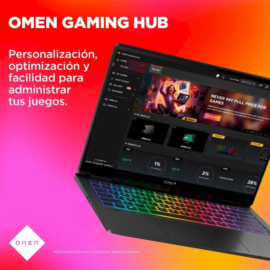 Notebook HP OMEN Transcend Ultra 9 32GB 2TB RTX 4070 14"