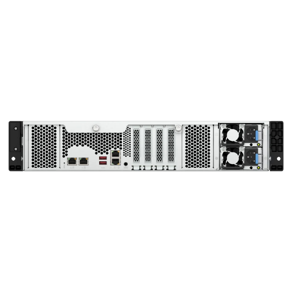 Servidor NAS QNAP AMD Ryzen 7 32GB 12 Bahías atras