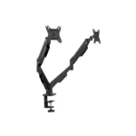 Soporte doble para monitores con mecanismo de resortes Klip Xtreme KMM-410 Principal