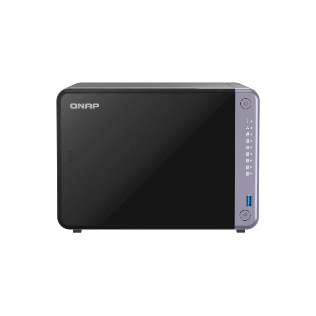 Servidor NAS QNAP TS-632X 6 bahías 4GB red 10GbE