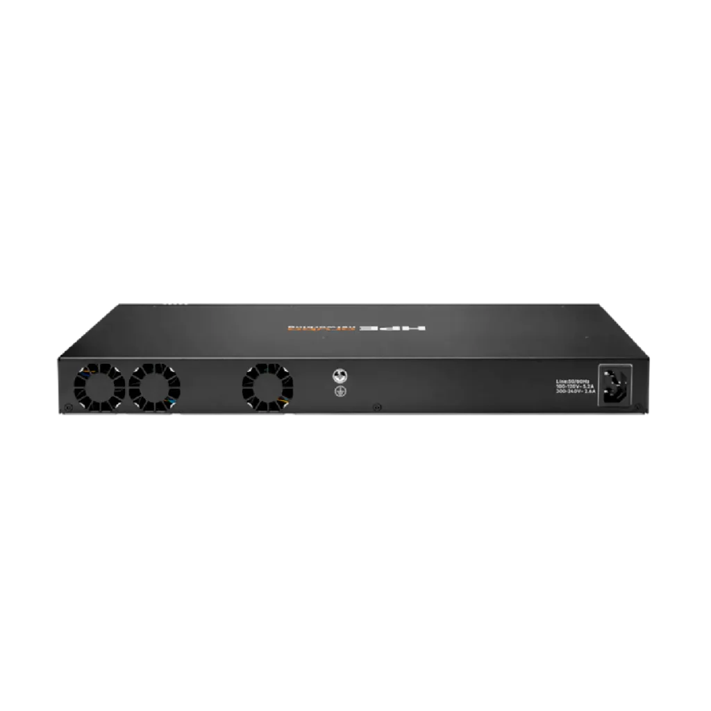 Switch HPE Aruba CX 6200F atras