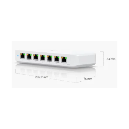 Switch Ubiquiti USW-Ultra-60W 8 puertos GbE PoE+ PoE++ L2 Principal
