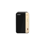 Servidor NAS QNAP TS-264-8G 2 bahías 2.5GbE de frente