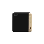 Servidor NAS QNAP TS-464-8G 4 bahías 8gb ram 2.5GbE de frente