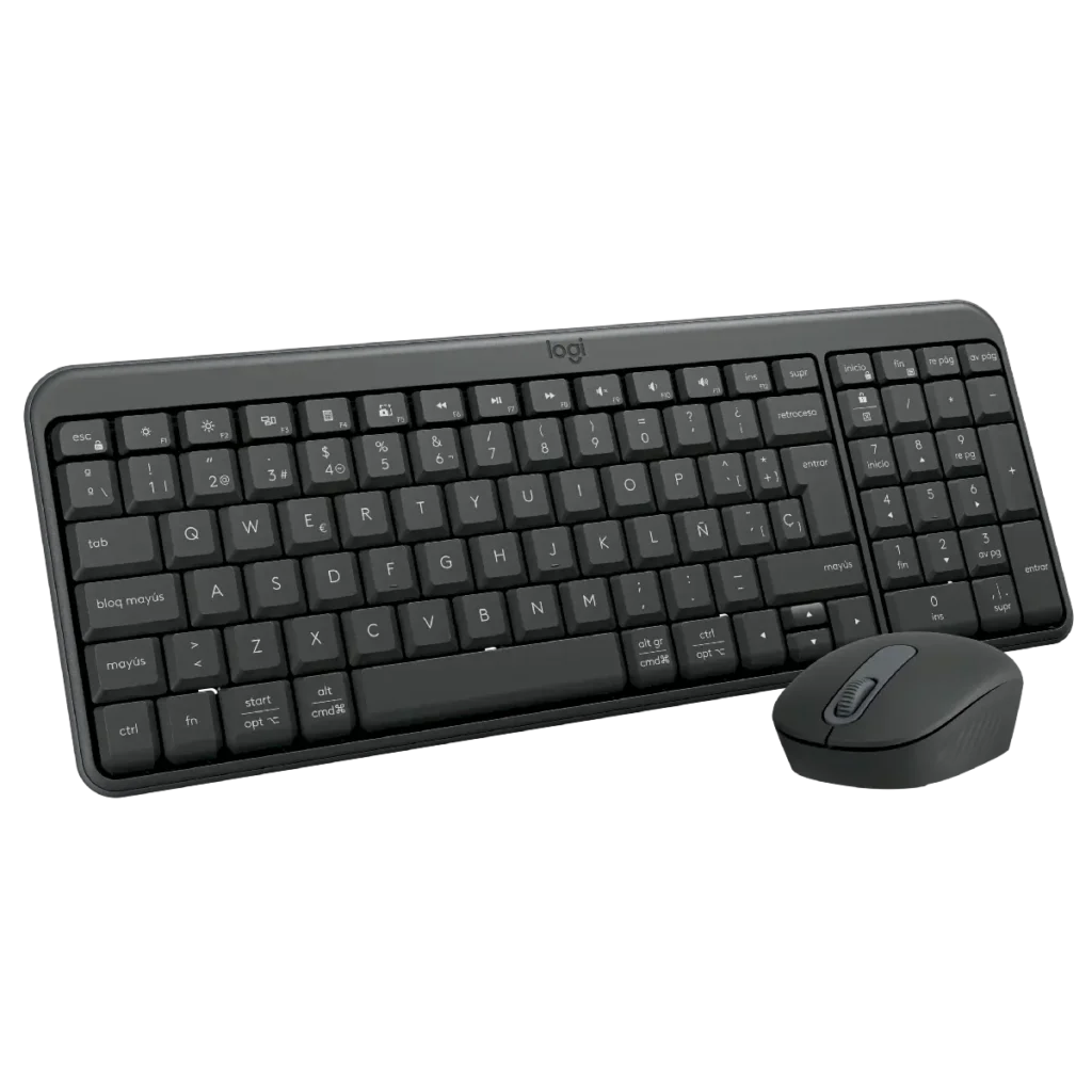 Teclado Mouse Logitech MK250 Compact Bluetooth Wireless Principal