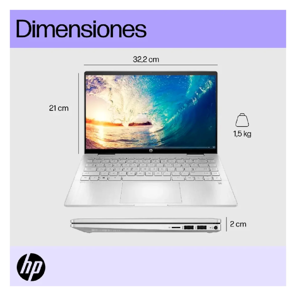 Notebook HP Pavilion x360 2 en 1
