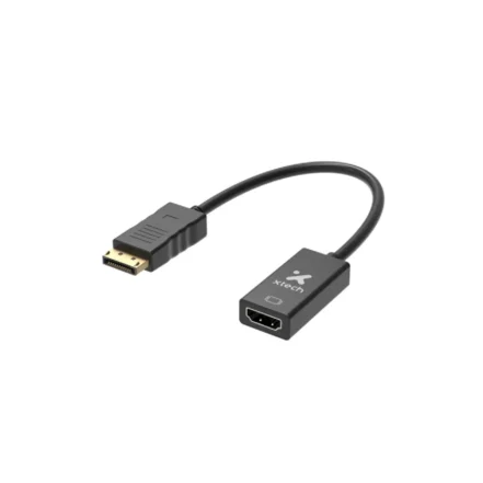 Adaptador Xtech DisplayPort macho a HDMI hembra 00 TecnoShopping CL Adaptador DisplayPort macho a HDMI hembra Xtech 19 pin HDMI