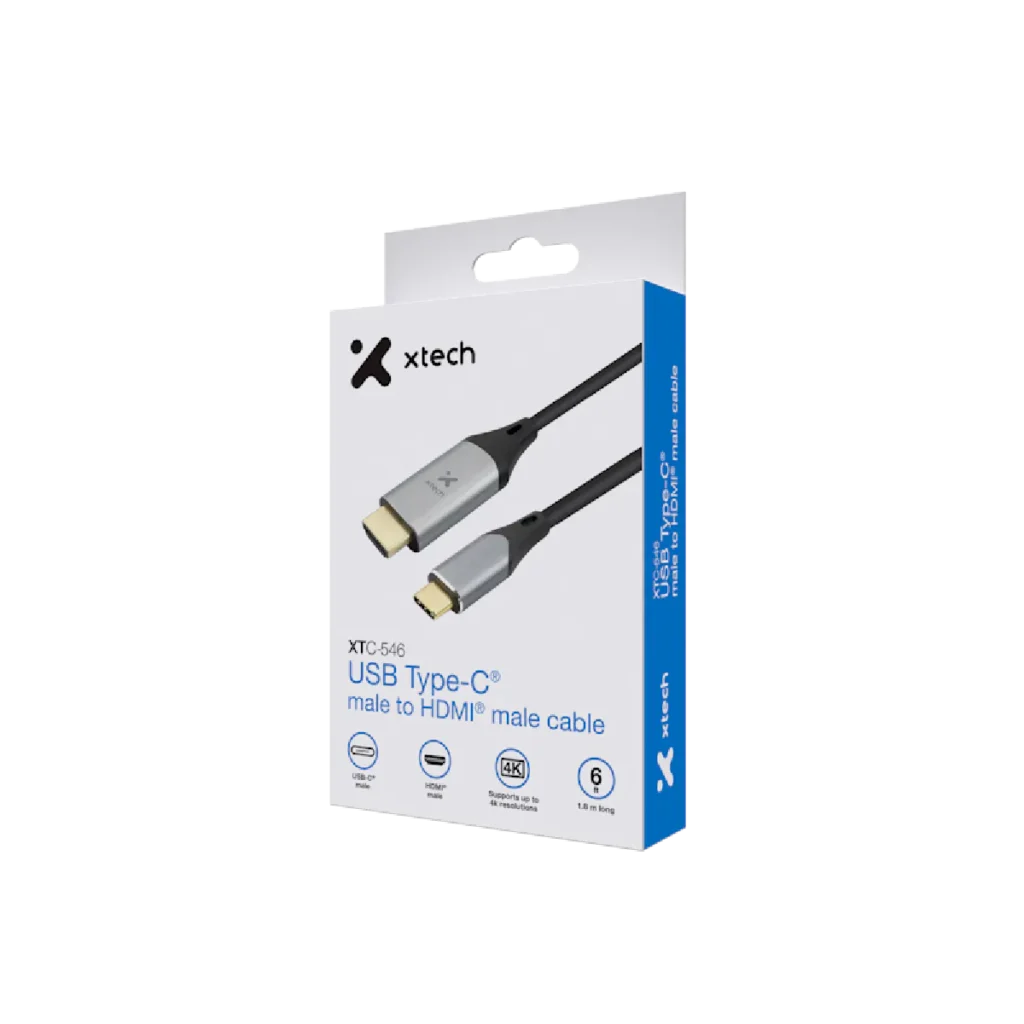 Cable USB-C macho a HDMI macho