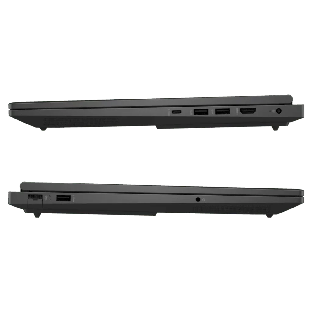 Notebook HP OMEN 16-xf0005la, puertos y conectores.