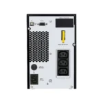 UPS APC Easy SRV1KI 1000VA 800W online 230V torre LCD, vista trasera