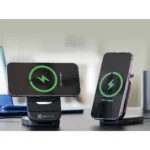 Cargador Inalámbrico 3 en 1 para Smartphones, Smart Watch, AirPods