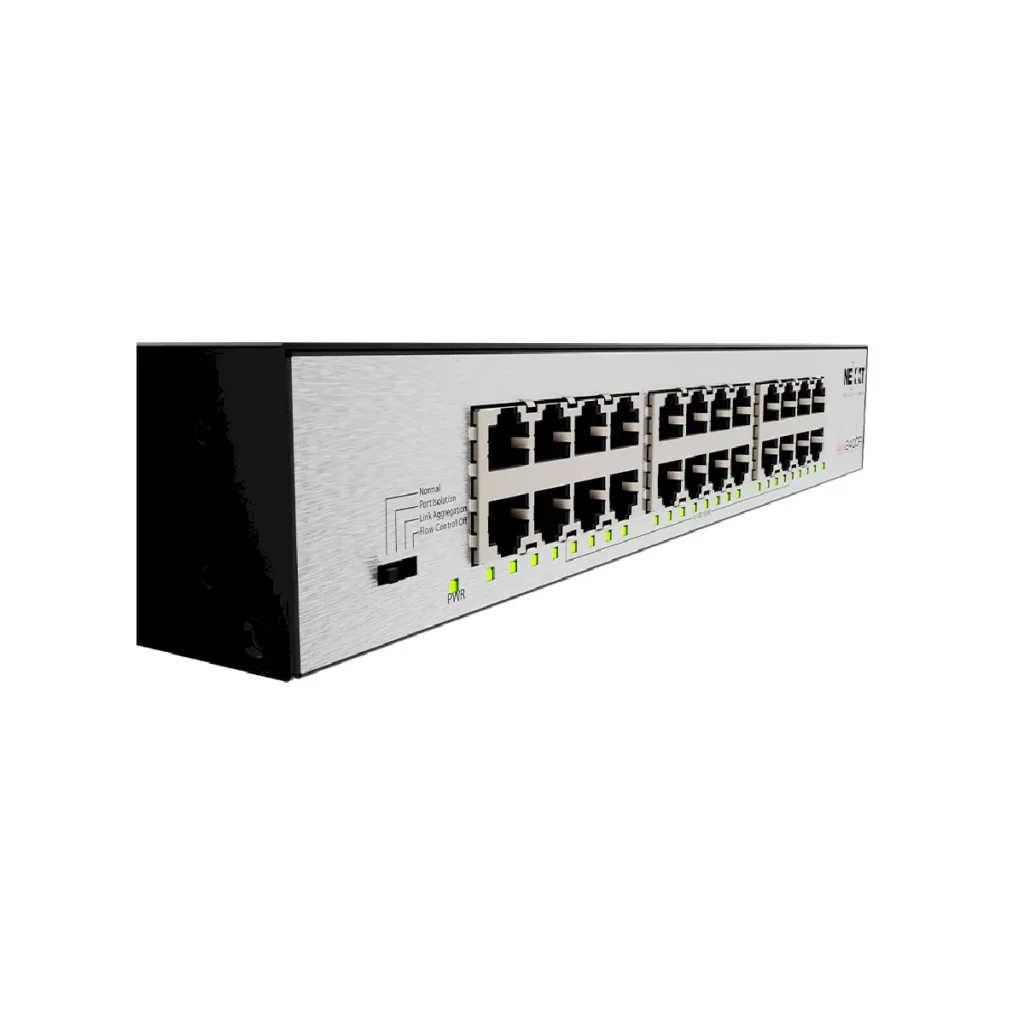 Switch Nexxt Axis2400R 24 puertos Gigabit NO Admin Rack