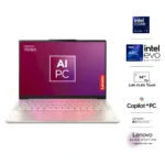 Notebook Lenovo Yoga Slim 7 14ILL10 AURA Edition, principal con iconos de características destacadas