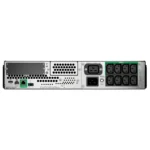 UPS APC SAI Smart-UPS 2200VA 1980W, vista trasera de puertos y conexiones.