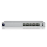 Switch Ubiquiti Pro 24 PoE 400W 24p 2SFP+ 10G capa 3 Rack, principal.