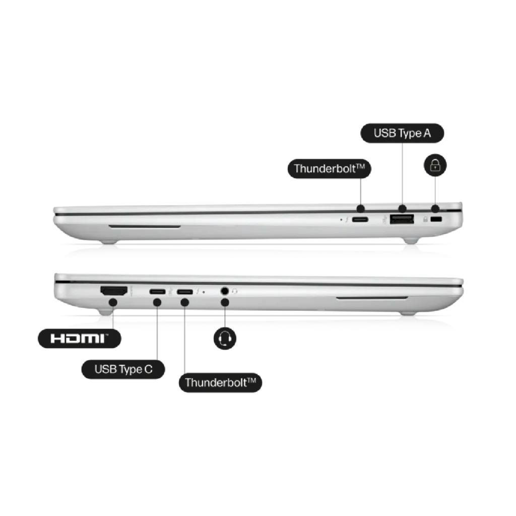 Workstation HP ZBook Ultra 14 G1a AMD Ryzen AI Max+ PRO, puertos y conectores.
