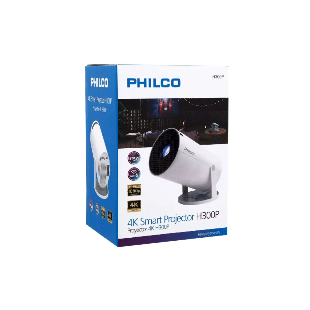 Proyector Android H300P, embalaje.