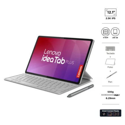 Tablet Lenovo Idea Tab Plus 12.1" 2K D6400 8GB 256GB, ZAG70652CL, principal