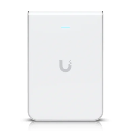 Access Point Ubiquiti U6 In-Wall WiFi6 15.4W 4.8Gbps 300+, U6-IW - principal