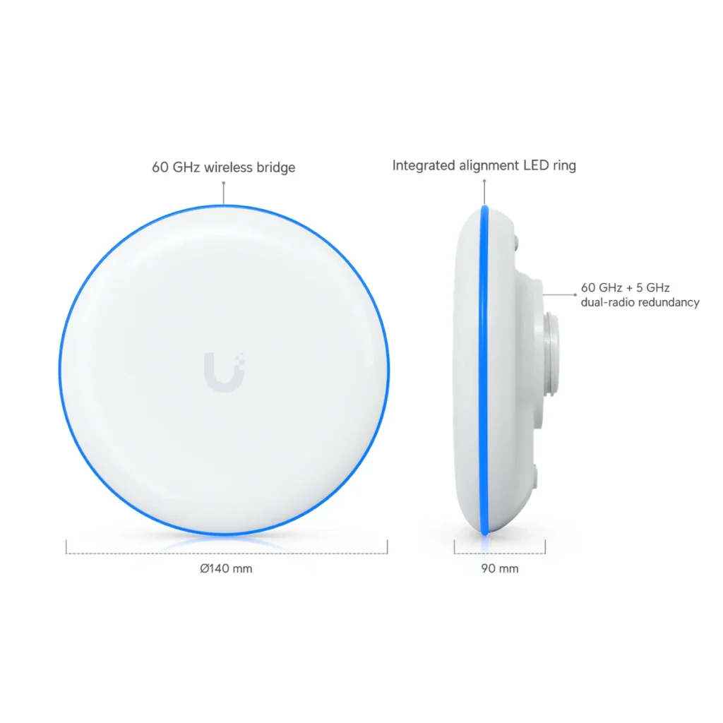 Antena Bridge Ubiquiti kit PtP 60GHz 1.7Gbps 500M 2Un. datasheet