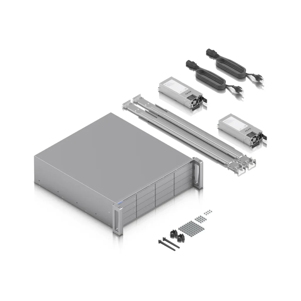 Enterprise ENVR Ubiquiti Grabador de video en red 16 bahías, accesorios