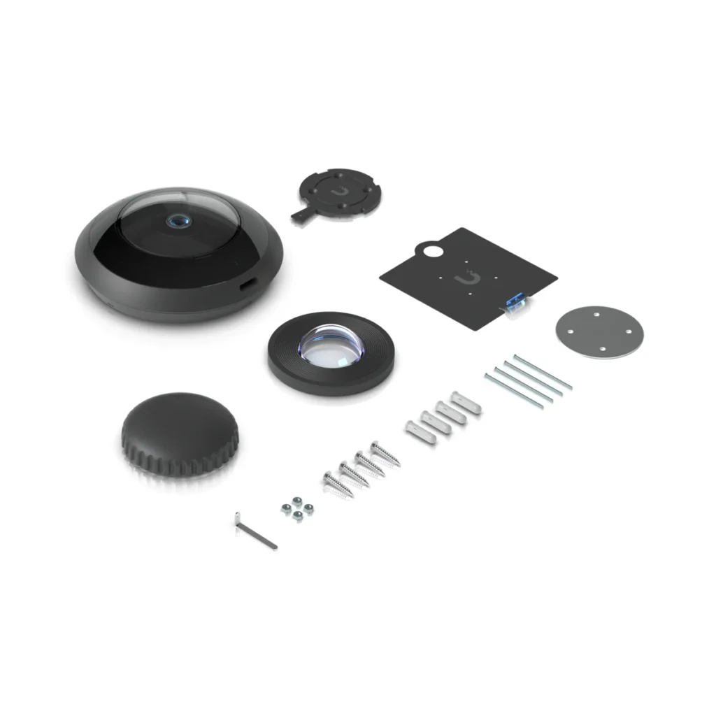 Camara Ubiquiti AI 360 White 2K PoE 360ºPTZ Indoor/outdoor, in the box