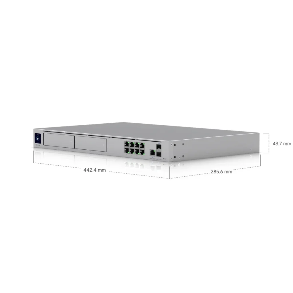 Gateway Ubiquiti Dream Machine Pro Max Unifi, dimensiones