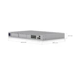 Gateway Ubiquiti Dream Machine Pro Max Unifi, dimensiones