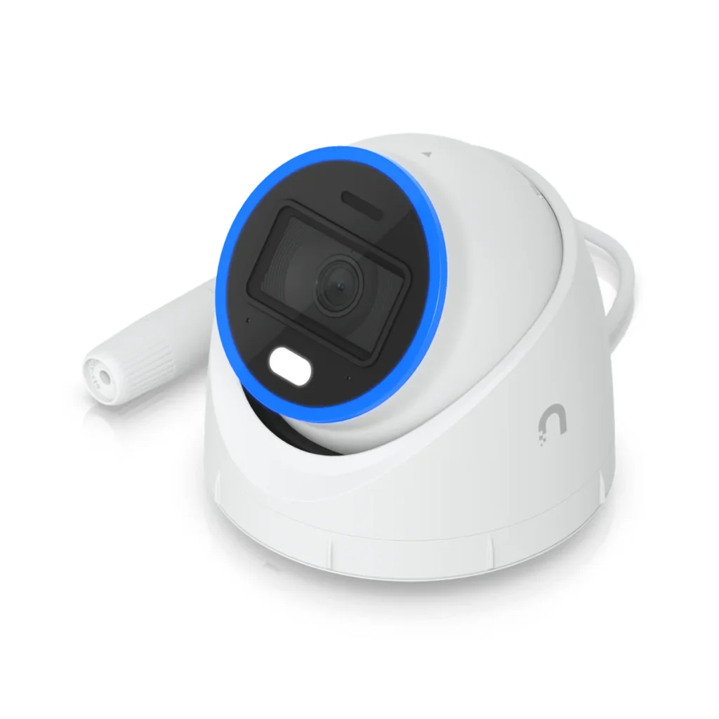 Camara Ubiquiti AI Turret White 4K PoE+ All-weather vandal-proof, perfil