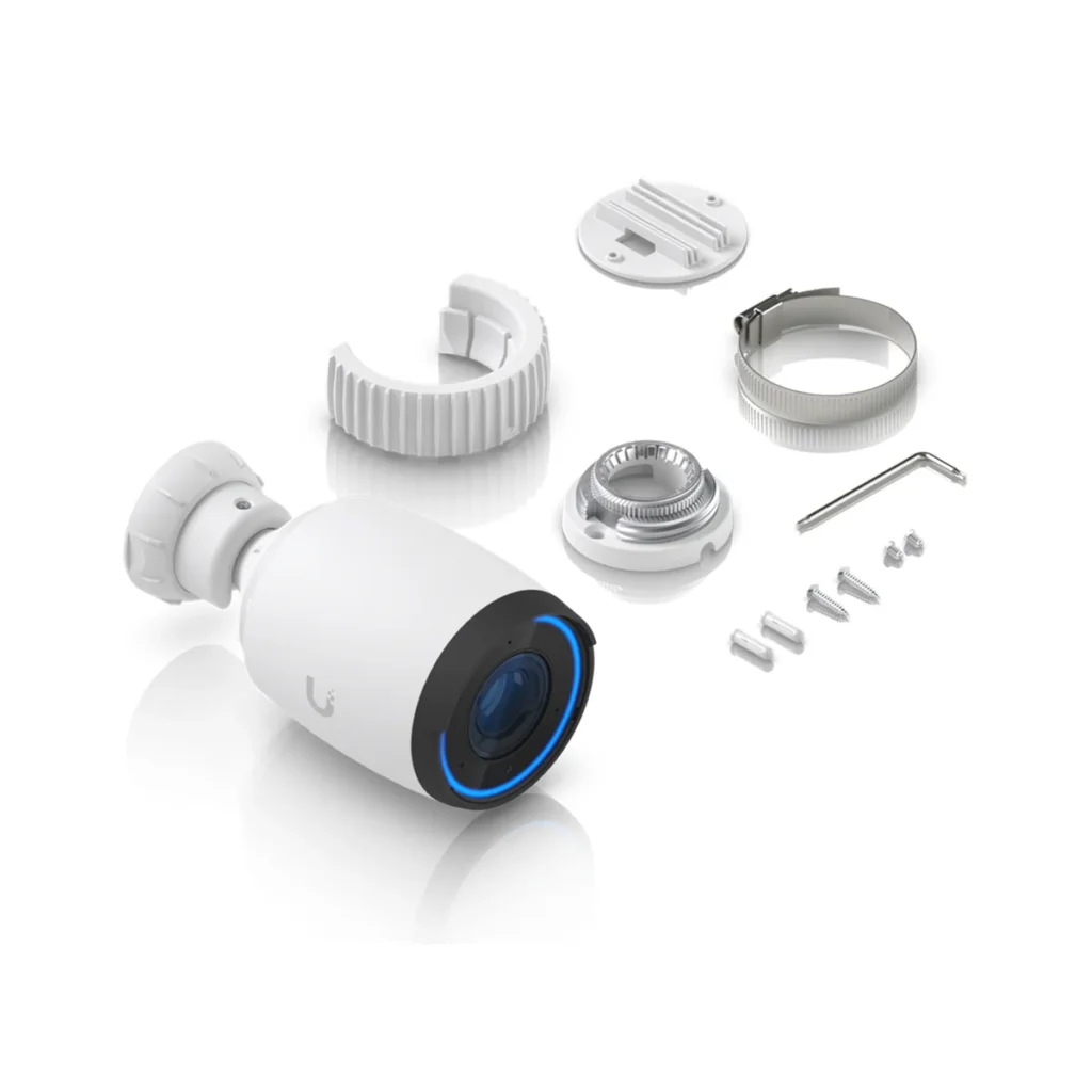 Camara Ubiquiti AI Pro Bala 4K 109deg IR 25m IP65 IK04 22W, in the box