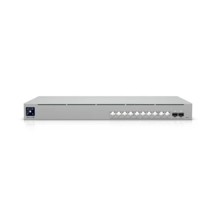 ubq-switch-10p-10g-poe-400w-2sfp-rack-01 Switch Ubiquiti Pro XG 10 PoE 400W 10 puertos 10G 2-SFP+, Principal
