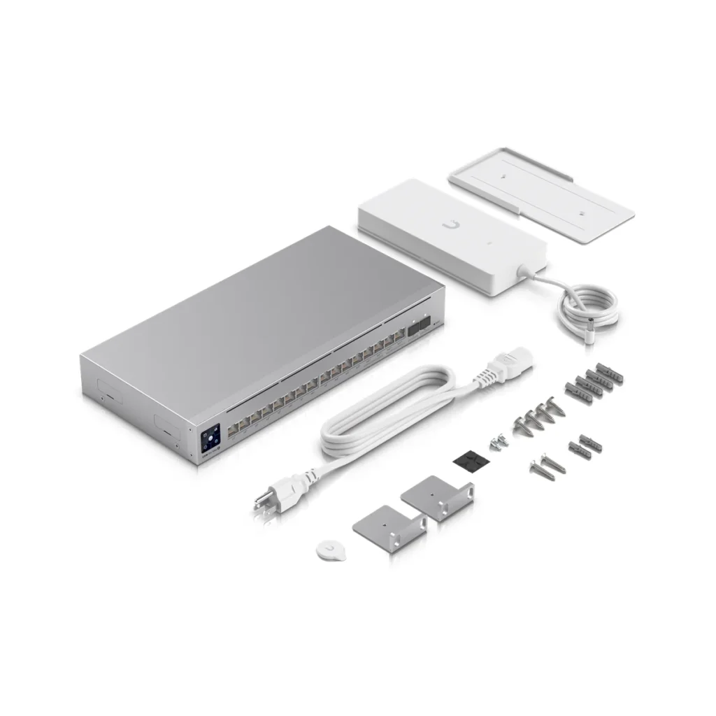USW-Pro-Max-16-PoE - in the box