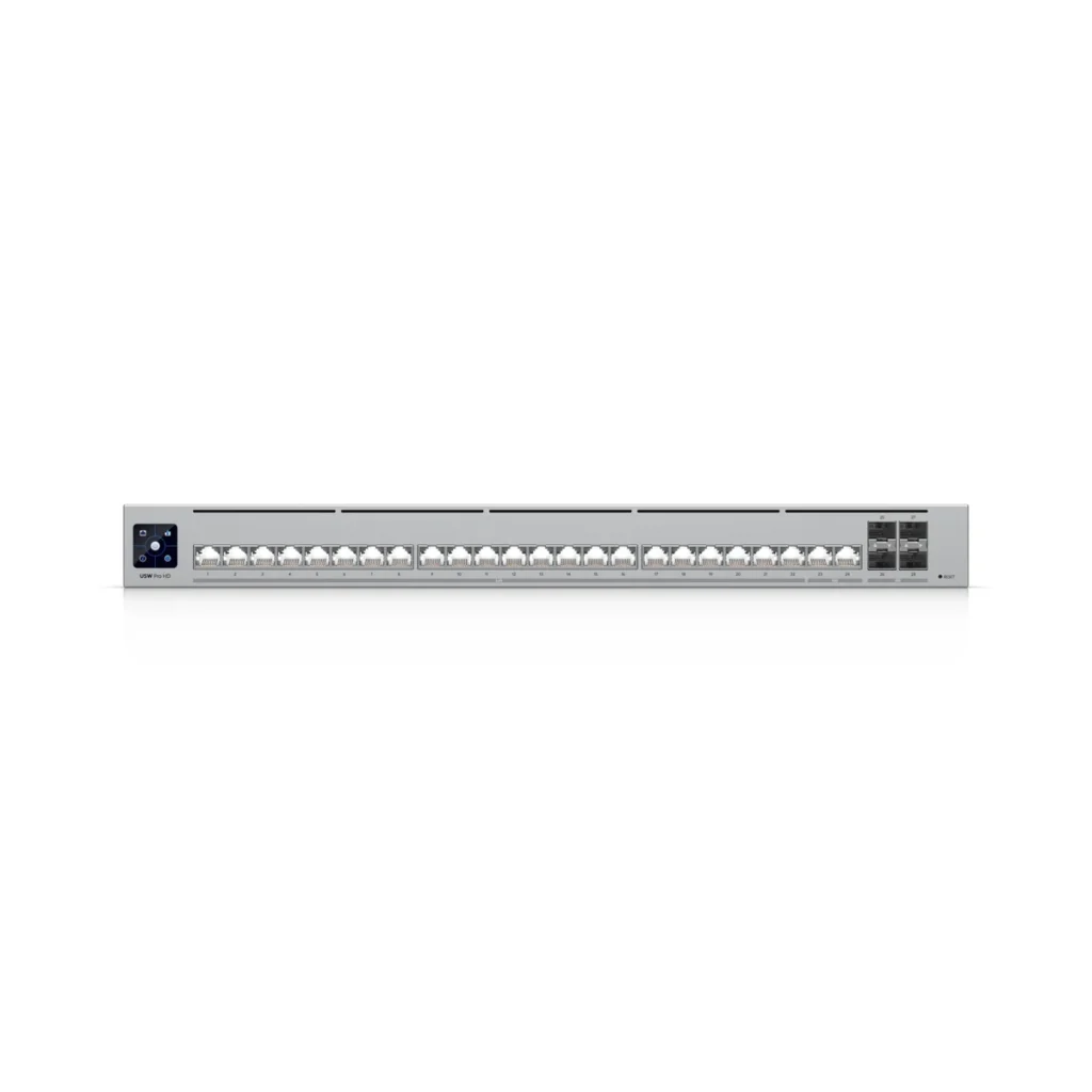 Switch Ubiquiti Pro HD 24 puertos 4-SFP+ L3 Rack