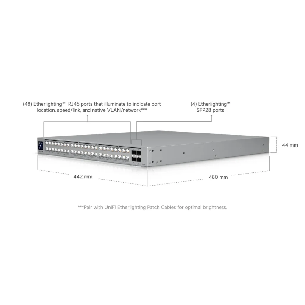 Switch Ubiquiti Pro XG 48 PoE