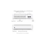Switch Ubiquiti Pro XG 8 PoE, datasheet