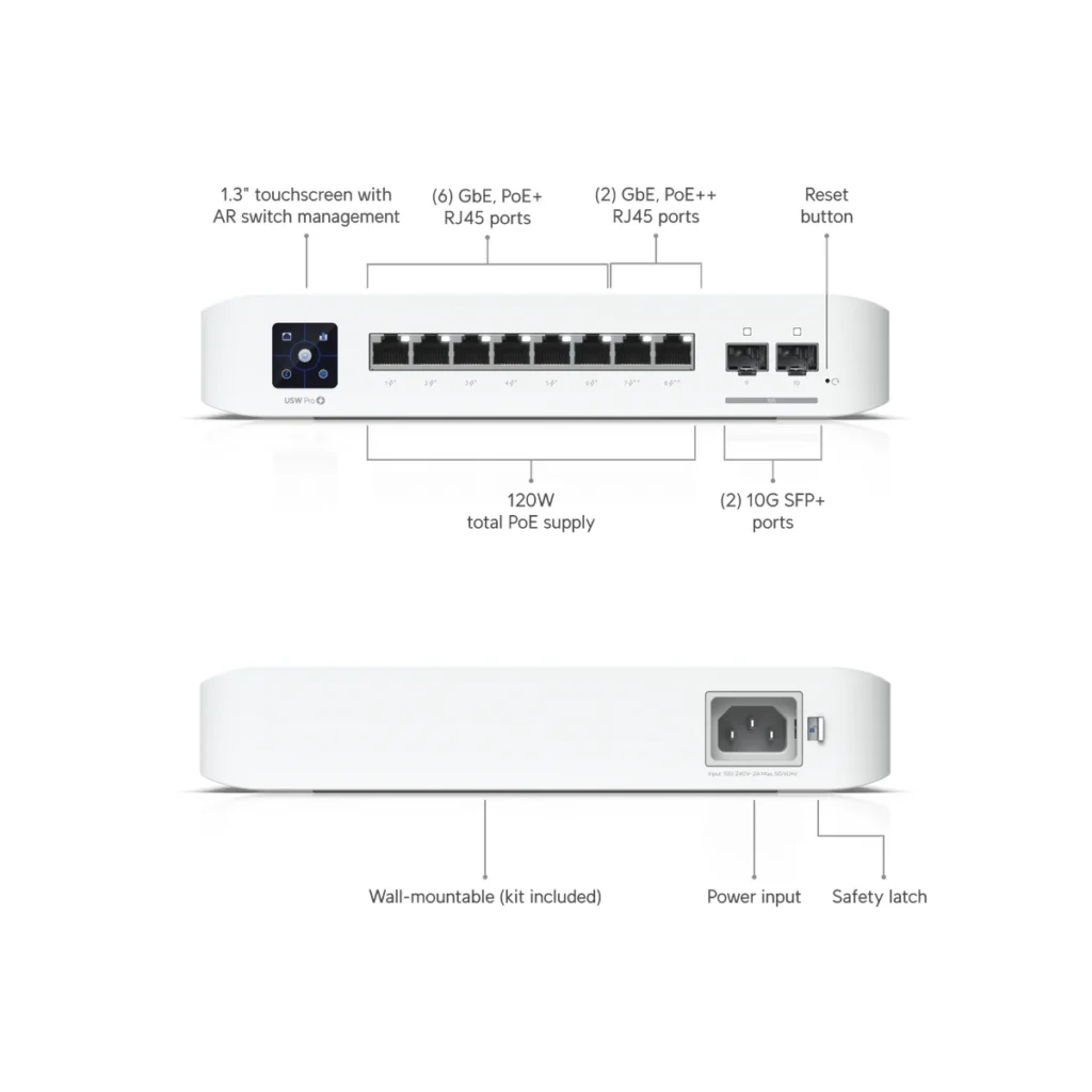 USW-Pro-8-PoE - datasheet