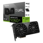 ASUS-DUAL-NVIDIA-GeForce-RTX-5060-Ti-EVO-1-1 TecnoShopping CL Grafica Asus Dual GeForce RTX 5060 Ti EVO OC Edition 16GB GDDR7 PCIe 5.0, DUAL-RTX5060TI-O16G-EVO (90YV0NQ0-M0AA00), caja